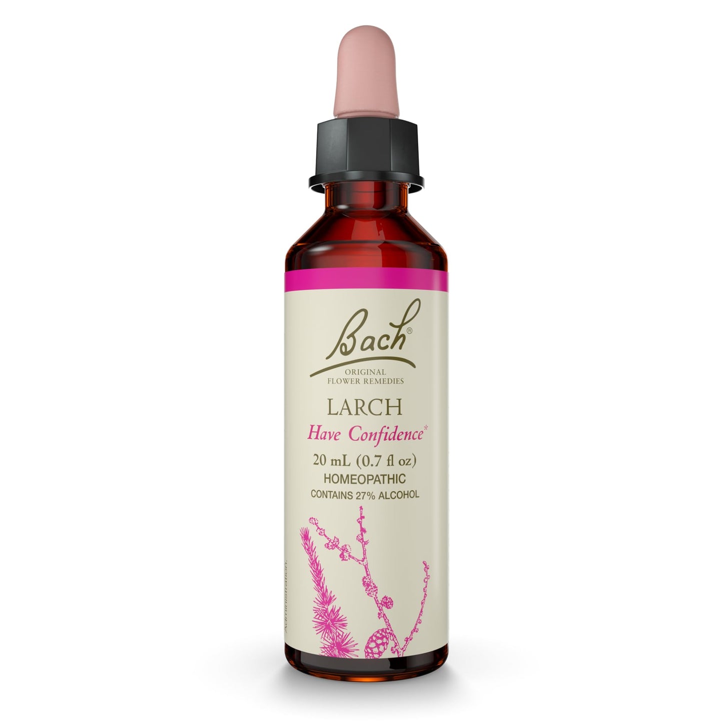 BACH Larch Original Flower Remedy - Have Confidence | 20mL Dropper | Vegan