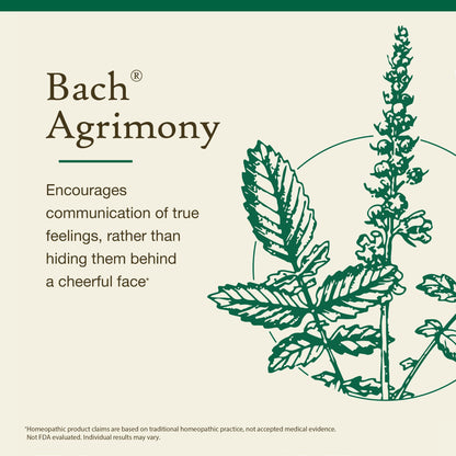 Bach Agrimony 20ml Dropper Pack 2 - Communicate Openly