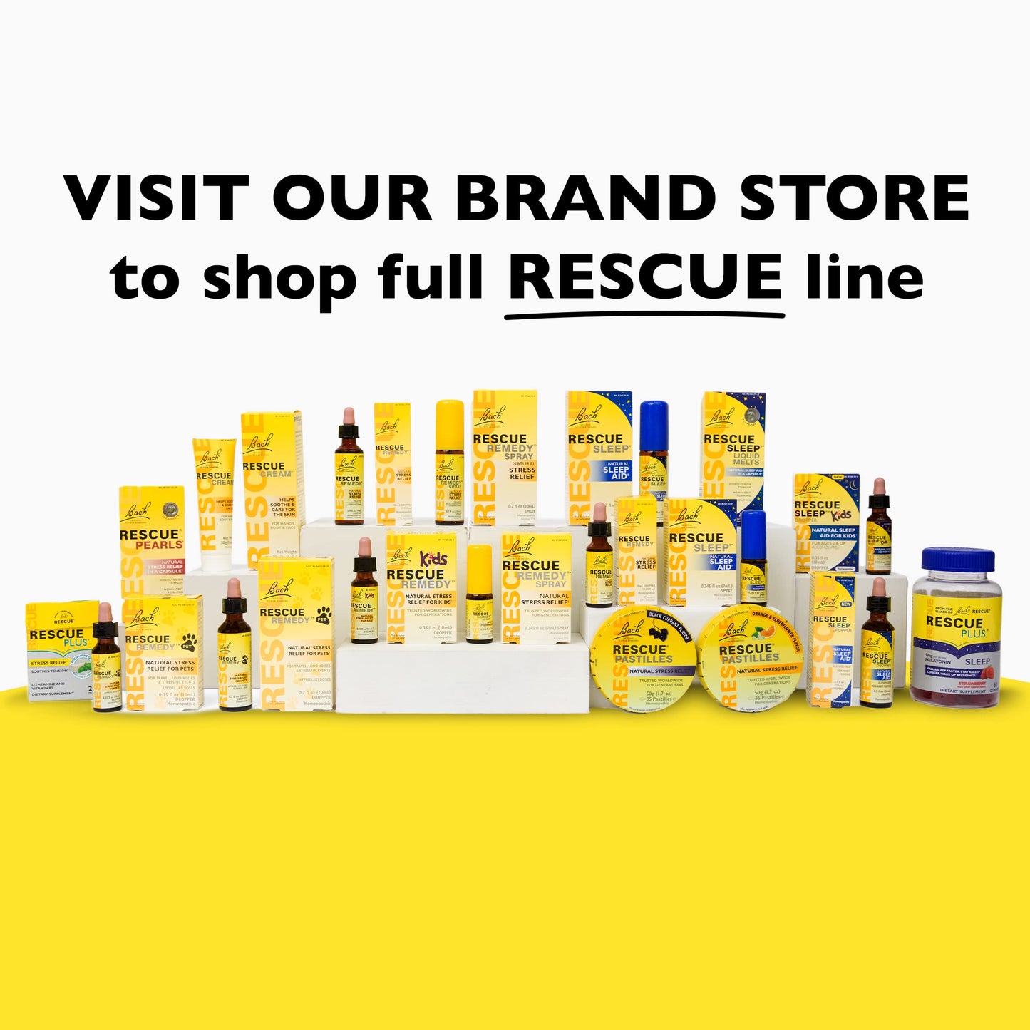 Bach Rescue Remedy Spray 7mL – Natural Stress Relief, Vegan, Gluten & Sugar-Free