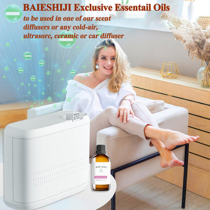 BAIESHIJI Serenity Meadows & Sweet Serenade Hotel Diffuser Oils – 50ml Luxury Aromatherapy