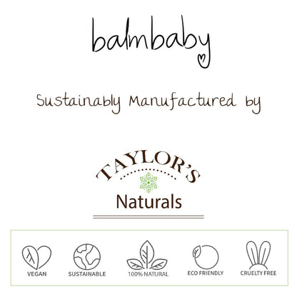 Balm Baby Teething & Calming Tincture – Natural, Organic, Vegan (2-Pack)