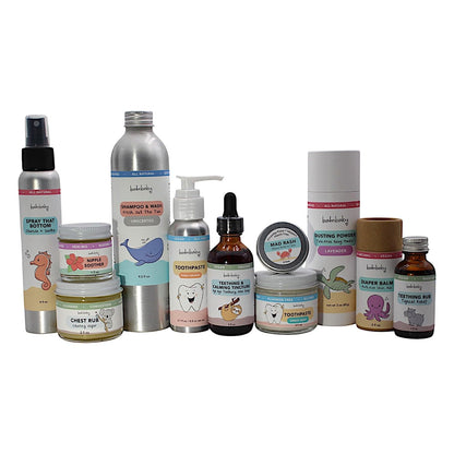 Balm Baby Teething & Calming Tincture – Natural, Organic, Vegan (2-Pack)