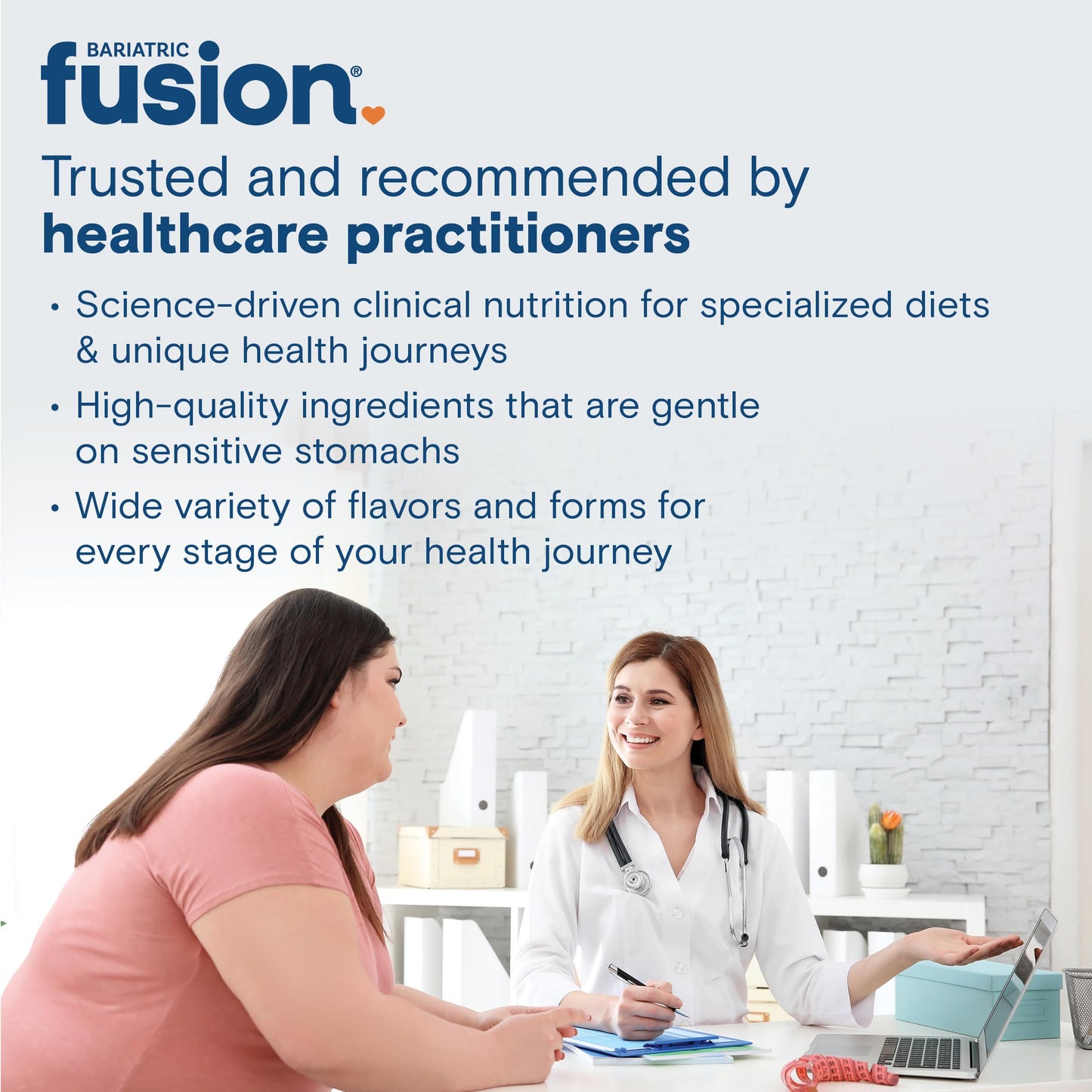 Bariatric Fusion Multivitamin with Iron – Complete Chewable (Tropical) for Gastric Bypass & Sleeve Gastrectomy | One Month Supply