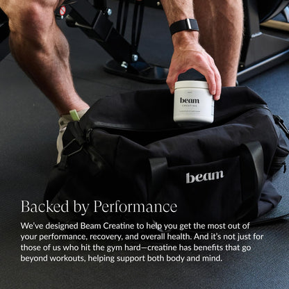 Beam Creatine Powder – Third-Party Tested Micronized Creatine Monohydrate