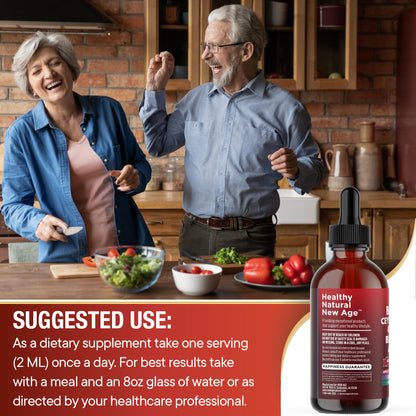 Berberine with Ceylon Cinnamon Liquid Drops 4 OZ – Immune Support with Ginseng, Turmeric, Chromium, Bitter Melon, Moringa