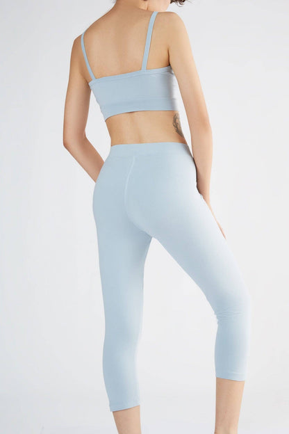 Organic Stretch 7/8 Leggings: Womens