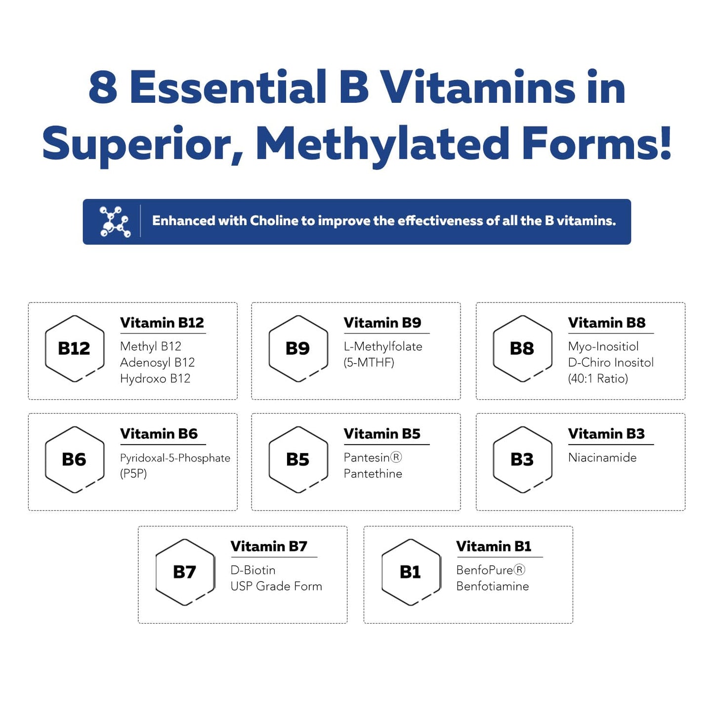 BioActive Vitamin B Complex - Liquid 4 oz | Methylated B Vitamins