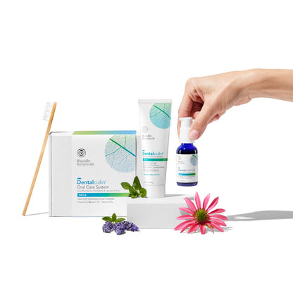 Biocidin Dentalcidin Oral Care System – Fluoride-Free Toothpaste & Liposomal Rinse (2-Piece Set) | Plant-Based, Professional-Strength for Adults