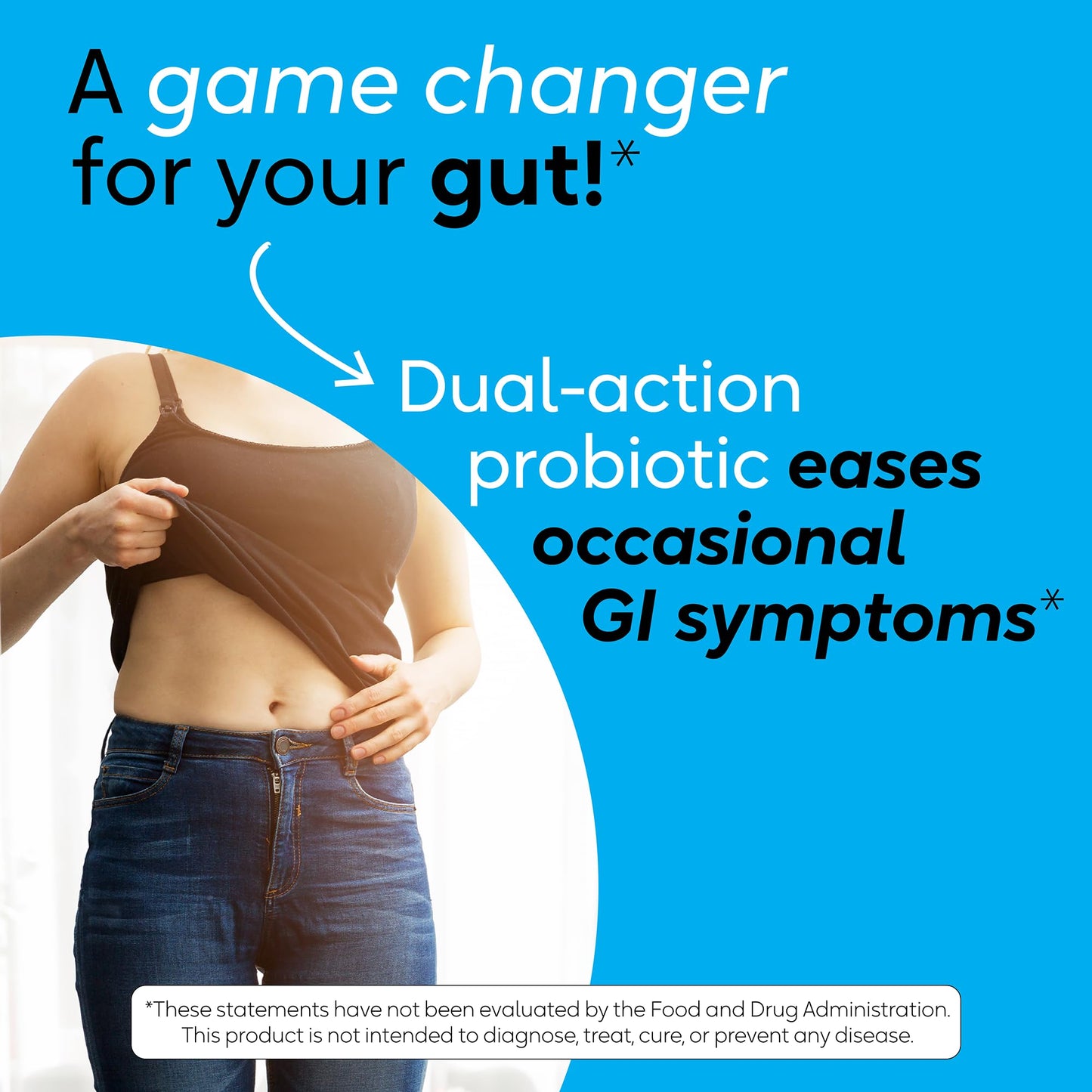BioGaia Gastrus Gut Health Probiotic | Ease Abdominal Discomfort & Gas