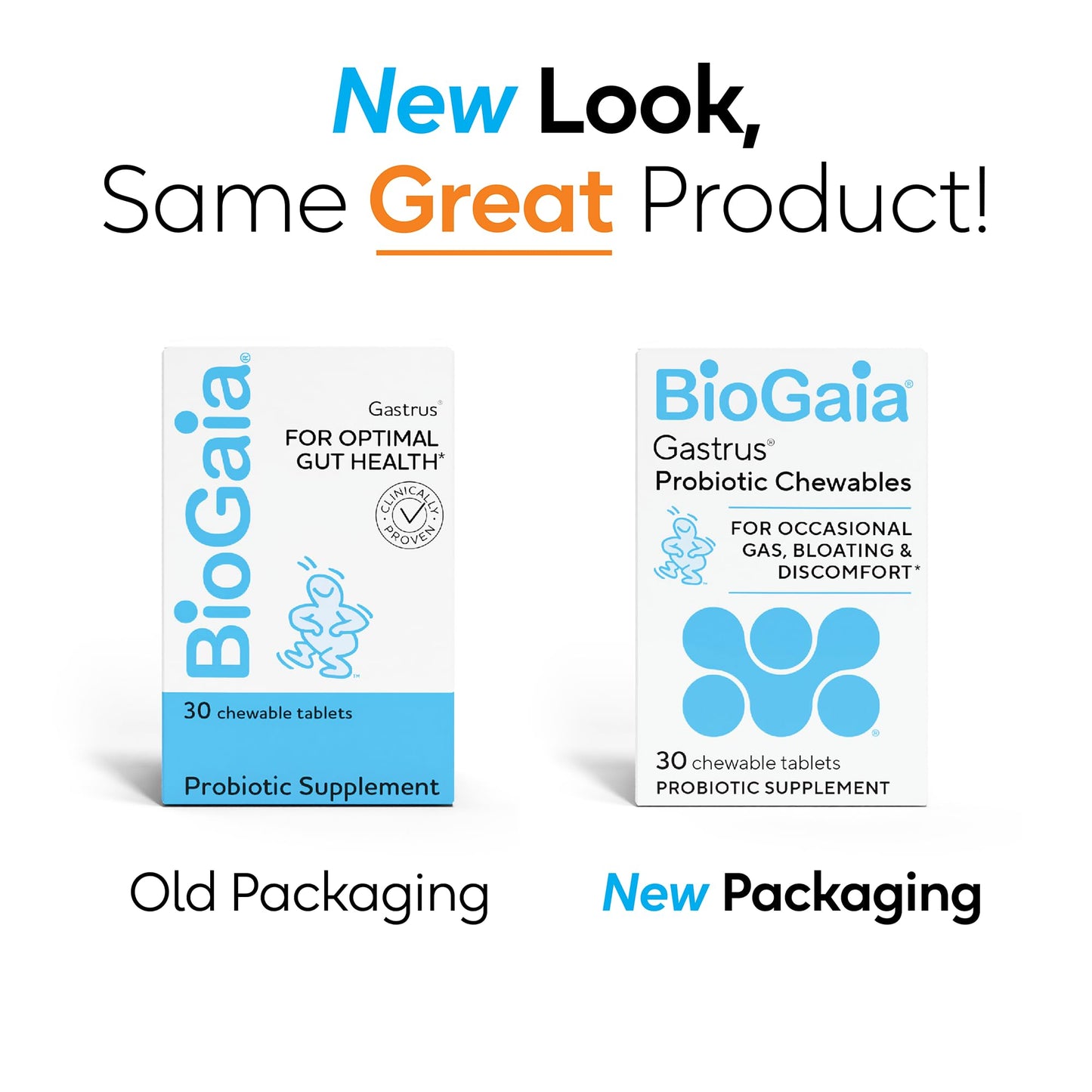 BioGaia Gastrus Gut Health Probiotic | Ease Abdominal Discomfort & Gas