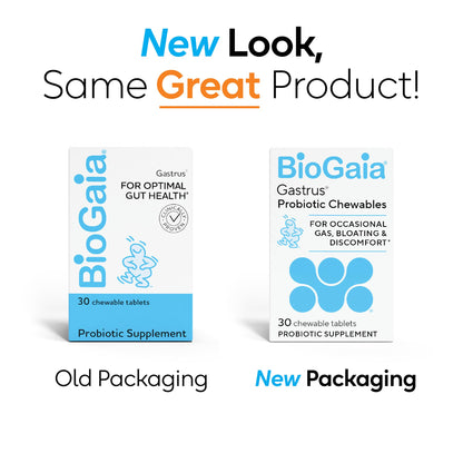 BioGaia Gastrus Gut Health Probiotic | Ease Abdominal Discomfort & Gas