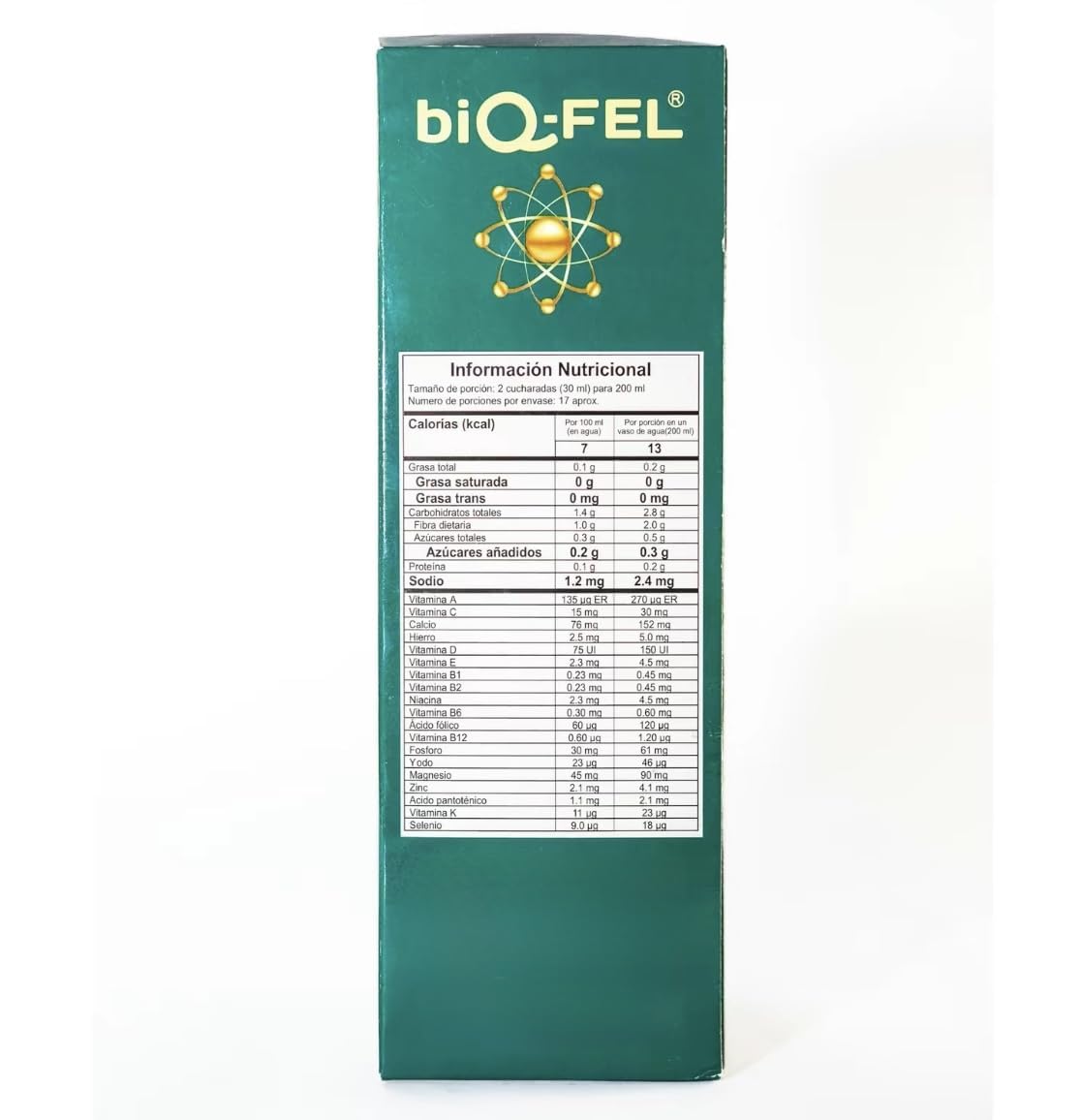 BiQFEL Daily Multivitamic for Men and Women – Liquid 500ml, Natural Extracts, Energy & Focus