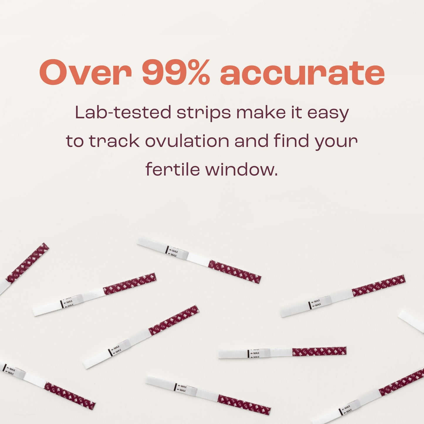 Bird&Be Ovulation Test Strips - Predictor Kit with 10 LH Strips | Over 99% Accurate