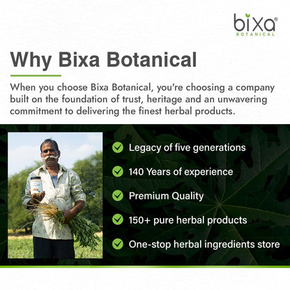 bixa BOTANICAL Greater Galangal Root Powder | Alpinia Galanga (Kulinjan) | Kosher, Non-GMO, 200g | Perfect for Soups & Cooking