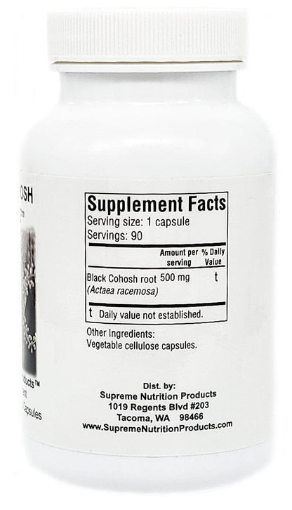 Supreme Nutrition Black Cohosh Supreme - 90 Pure Vegetarian Capsules