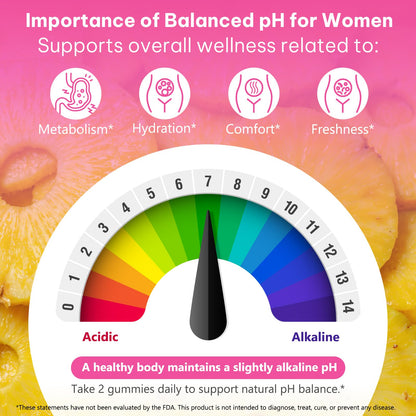 Feminine Probiotics Gummies for Vaginal Health & pH Balance