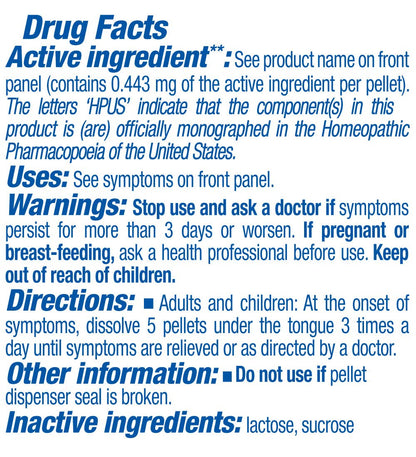 Boiron Hypericum Perforatum 200 CK – Homeopathic Nerve Pain Medicine, 80 Count