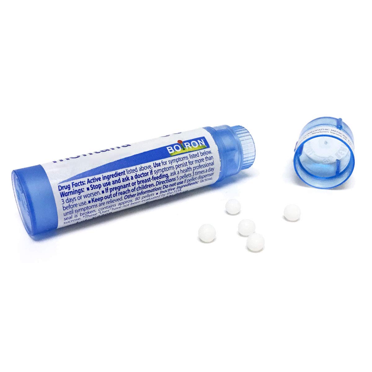 Boiron Nux Vomica 6C Homeopathic Remedy – Heartburn or Drowsiness (Pack of 3, 240 Pellets)
