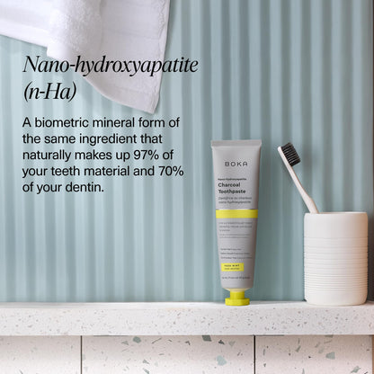 Boka Fluoride-Free Toothpaste | Nano Hydroxyapatite | For Sensitive Teeth