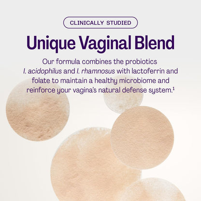 Clairvee by Bonafide – Vaginal Probiotic for Odor, Itching & Discharge (2-Month Supply)