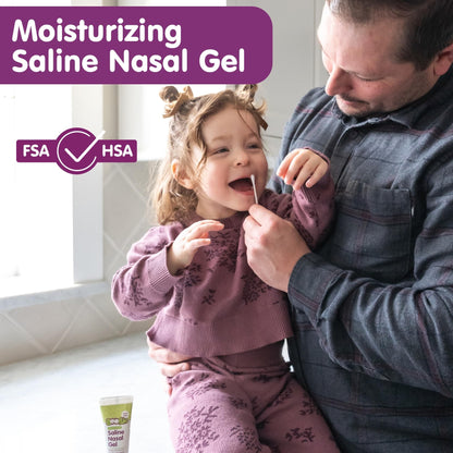 Boogie Saline Nasal Gel with Aloe — Hydrate Dry Noses (Pack of 3)