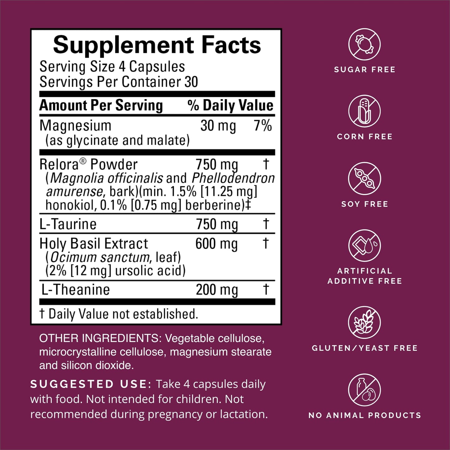 BrainMD Everyday Stress Relief 2-Pack – 120 Capsules, Non-Drowsy & Gluten Free