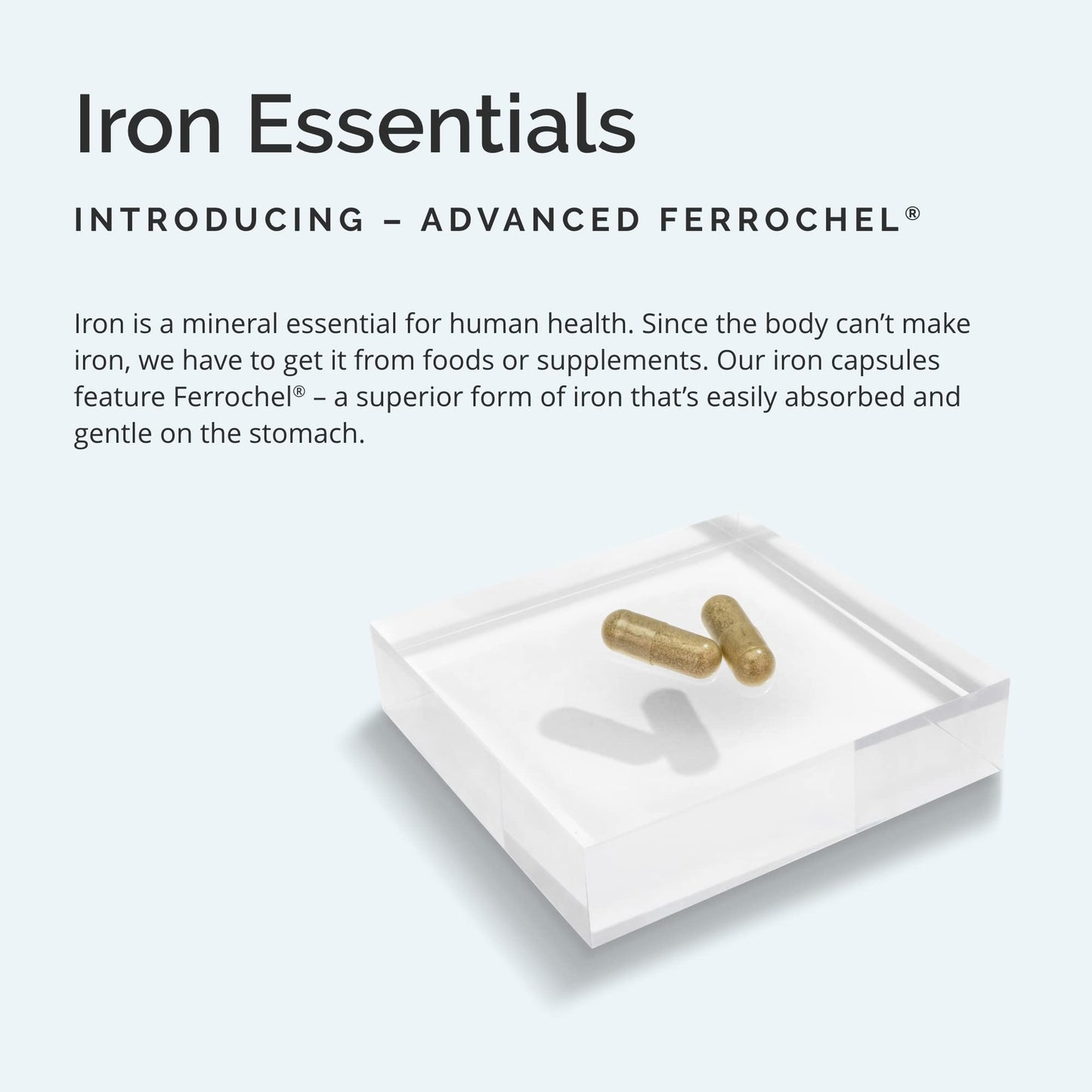 BRAINMD Dr Amen Iron - 30 Capsules | Supports Energy, Cognitive Function & Gene Regulation | Gluten Free