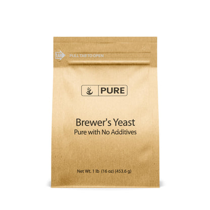 Brewer's Yeast Powder – Pure Original Ingredients, 1 lb | Non-GMO & Vegan