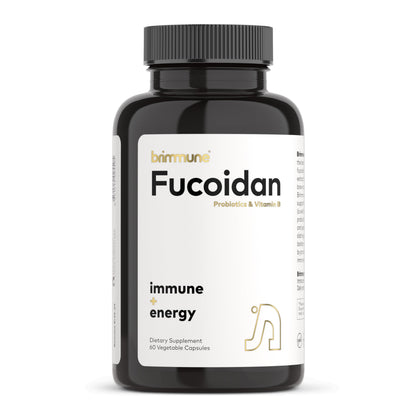 Brimmune Fucoidan 500 mg - Organic Patagonia, BB536 Probiotics | Immune Support (60 capsules)