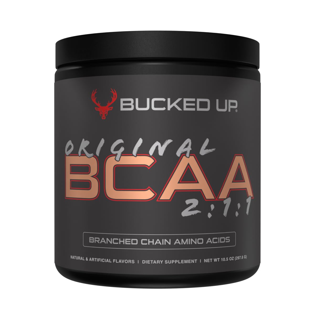 Bucked Up Original BCAA 2:1:1 – Apple Jacked Flavor | 30 Servings | Pre/Post Workout