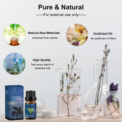 BURIBURI Vanilla Essential Oil – 100% Pure, Undiluted for Diffuser & Massage