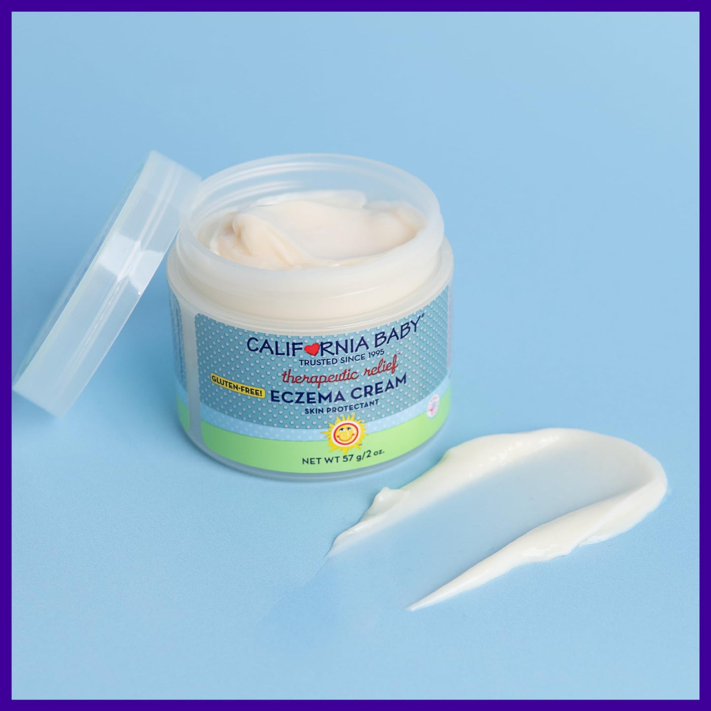 California Baby Eczema Cream | Steroid-Free Relief with Colloidal Oatmeal & Aloe