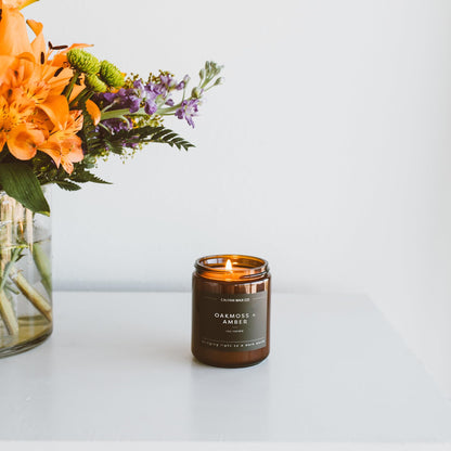 Calyan Wax Co. Grapefruit & Flora – 57 Hour Burn, Non-Toxic Soy Candle