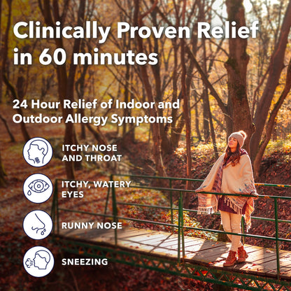 Camber Consumer Care Levocetirizine Dihydrochloride 5mg Tablets – 24-Hour Allergy Relief (80 Count) Compare to Xyzal