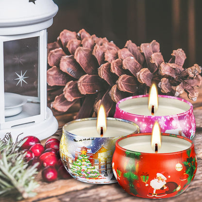 16PCS Scented Candles Christmas Gift Set - Natural Soy Wax 2.5oz Candles, 16 Fragrances