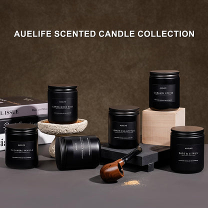 Caramel Coffee Candle - Men's Scented Soy Candle | 7oz, 50 Hours Burn Time