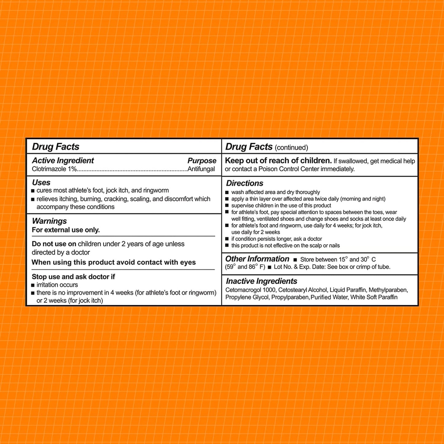 CareAll Clotrimazole 1% Antifungal Cream 4 Pack | Treats Athlete’s Foot, Jock Itch & Ringworm (Compare to Leading Brand)