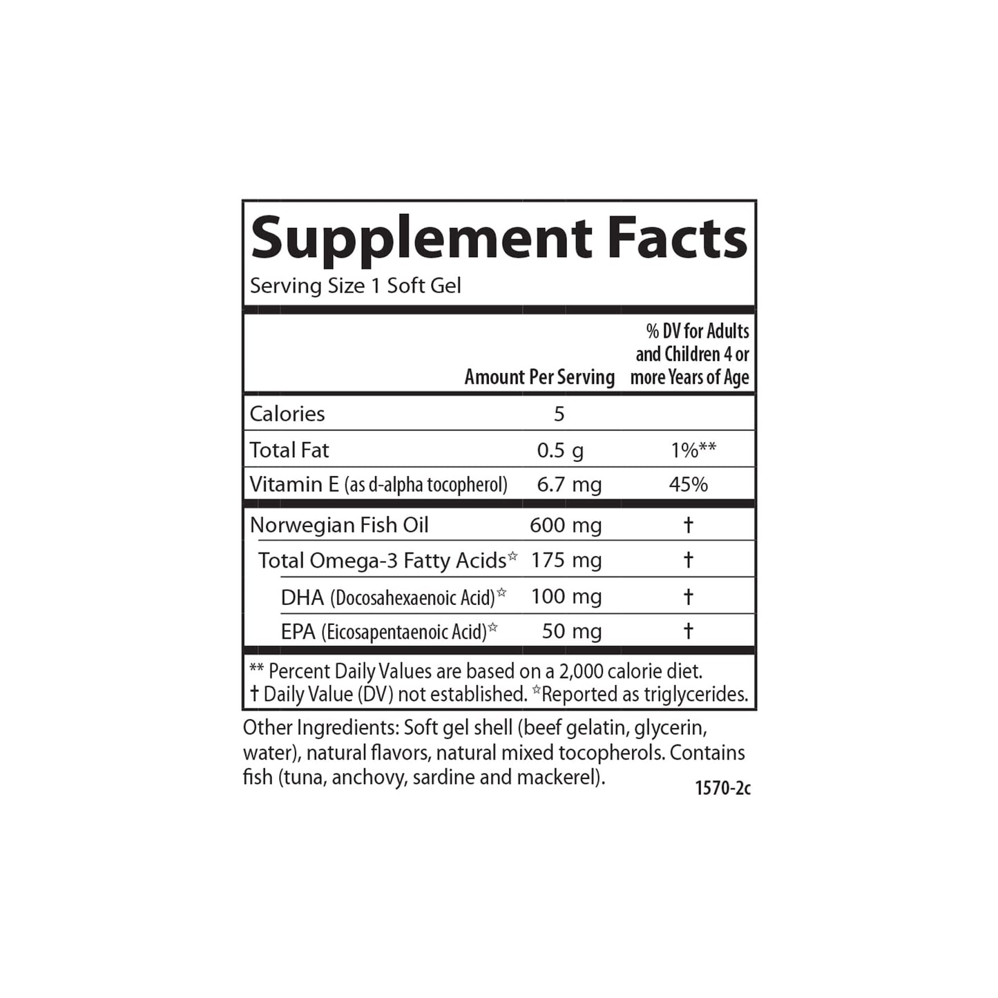 Carlson Kid's Chewable DHA 100 mg – Orange, 60 Softgels | Brain & Vision Support