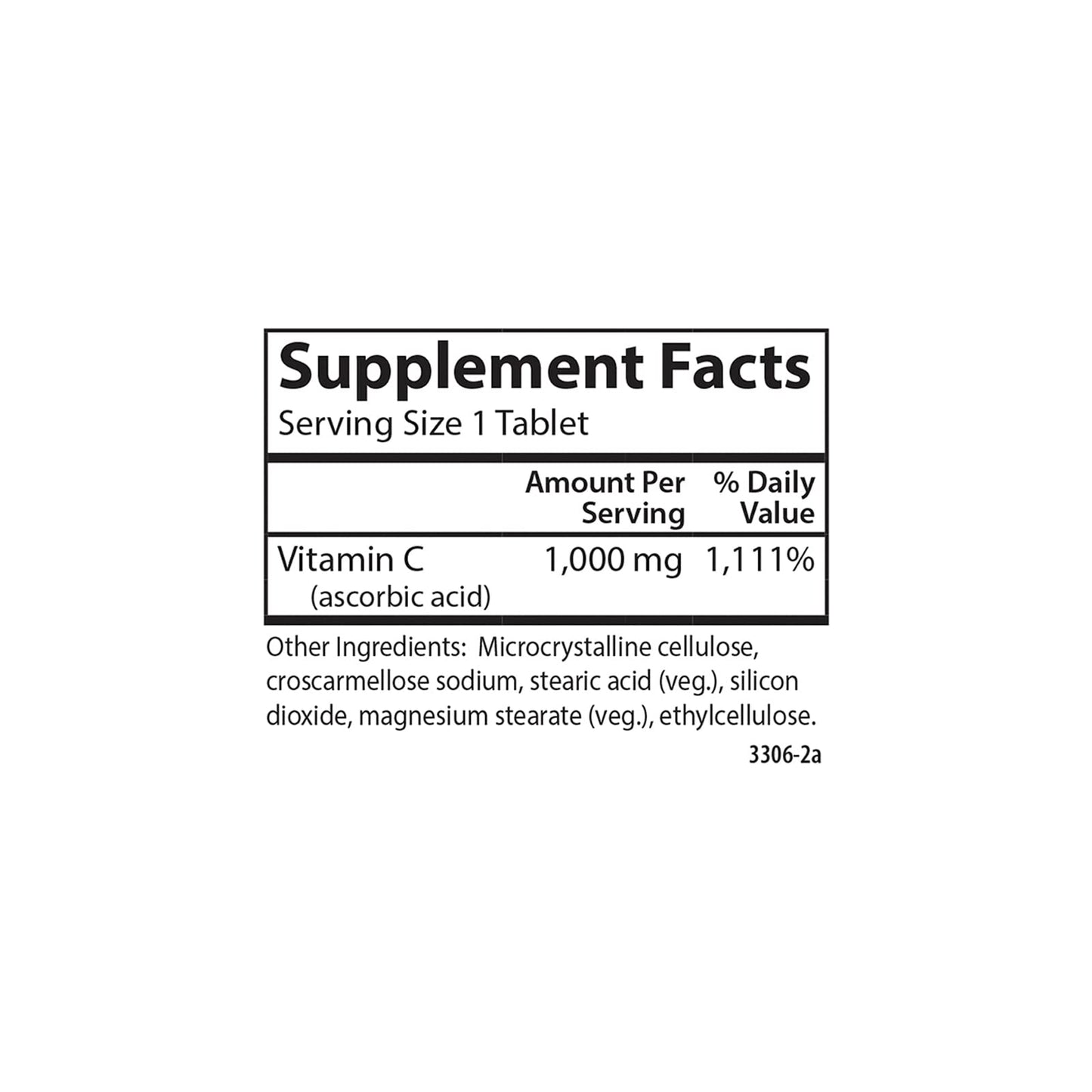 Carlson - Vitamin C 1,000 mg, 100 Count | Immune Support, Collagen & Dental Health