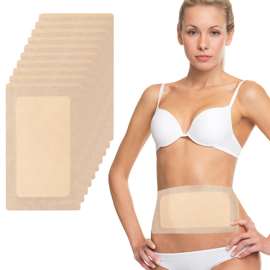 15 Pcs Castor Oil Pack Wraps – Disposable Anti-Leak Patches 11x6.3 in