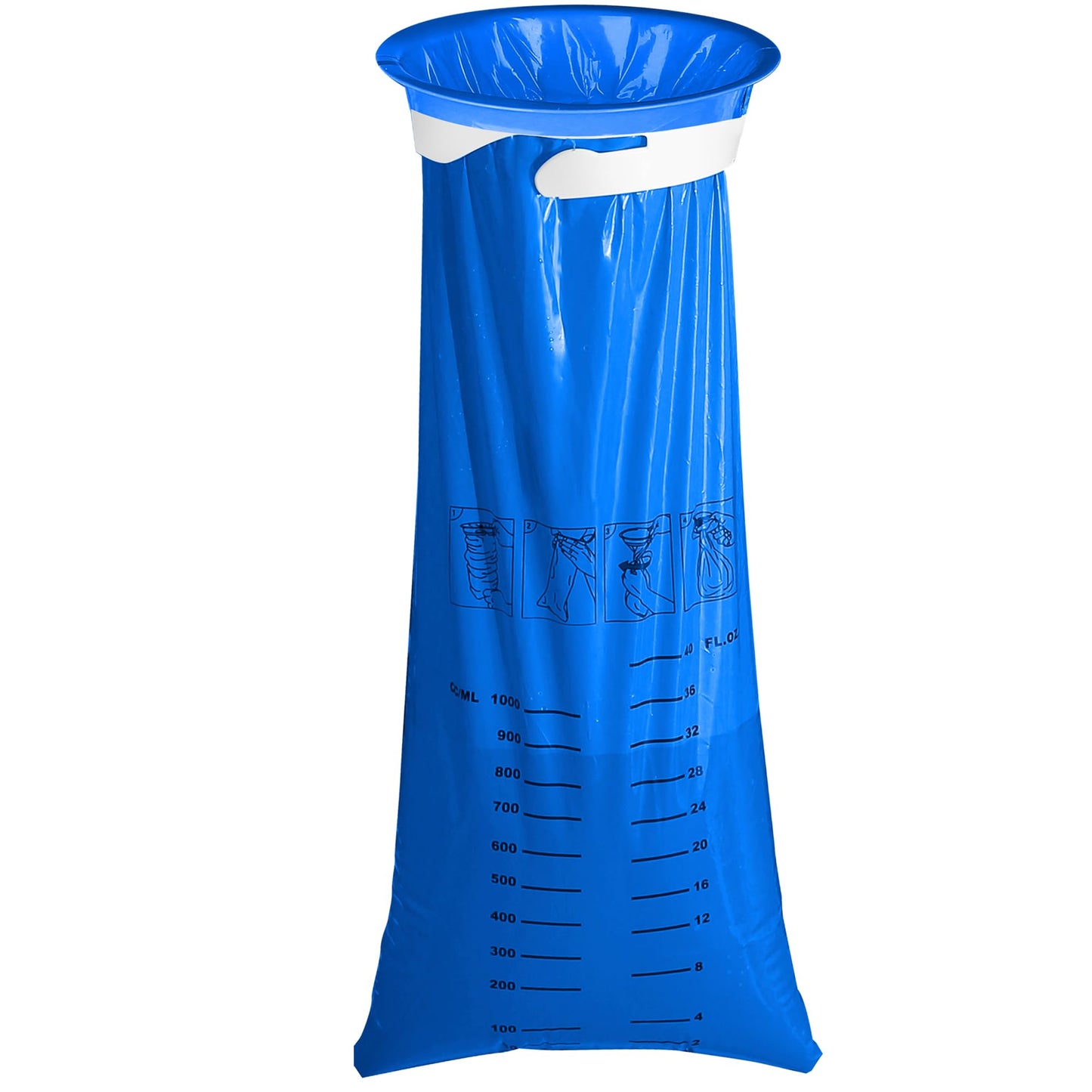 CDThinkingU Emesis Bags – 1000ml Medical-Grade, Leak-Proof, 30 Pack for Travel