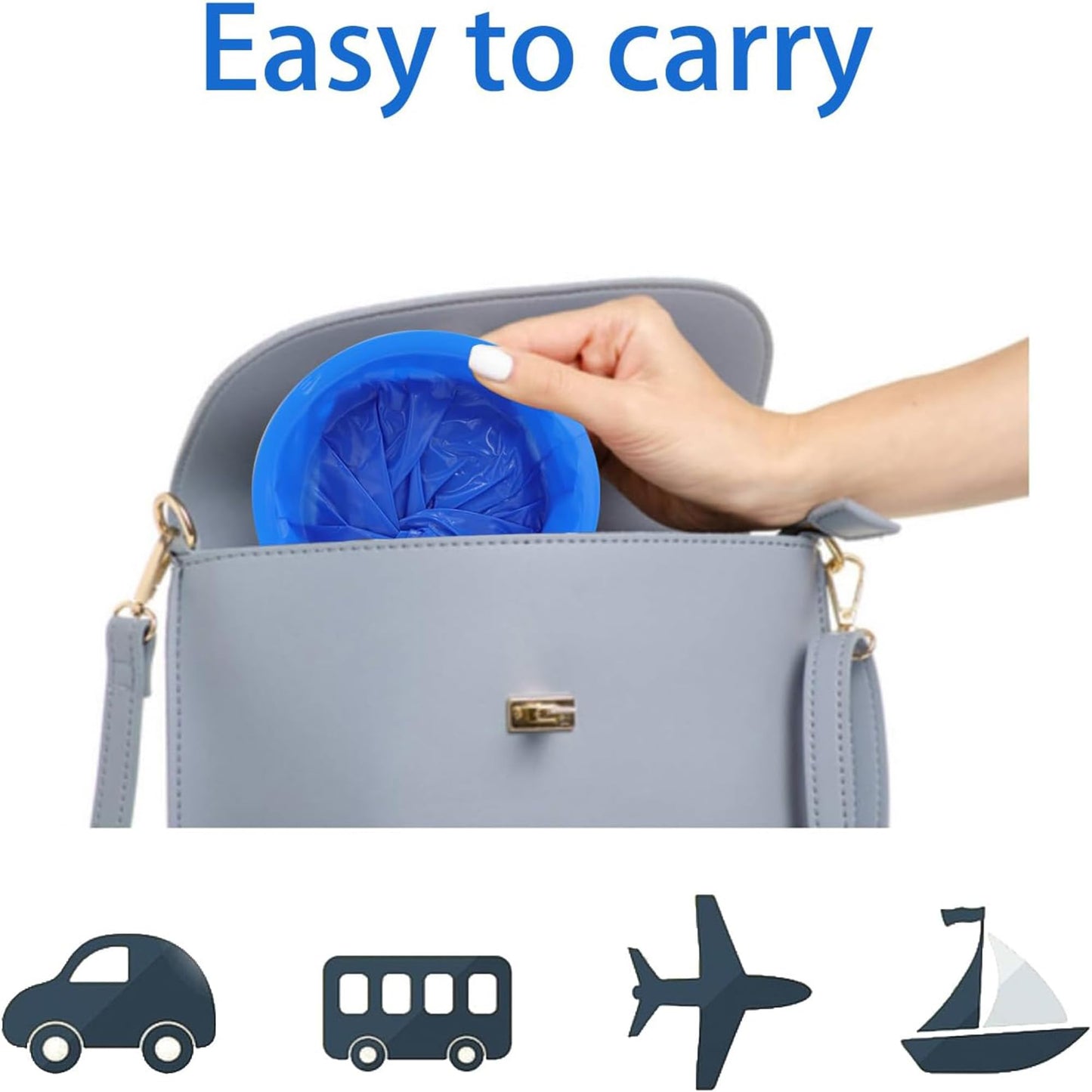 CDThinkingU Emesis Bags – 1000ml Medical-Grade, Leak-Proof, 30 Pack for Travel