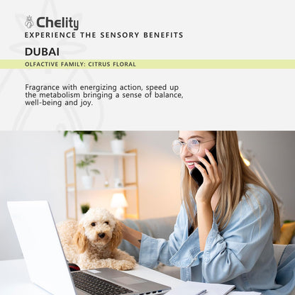 Chelity Hotel Scents Dubai Diffuser Oil – 5.1 Fl Oz (150 ml) | Luxury Home Aroma & Hotel Fragrance