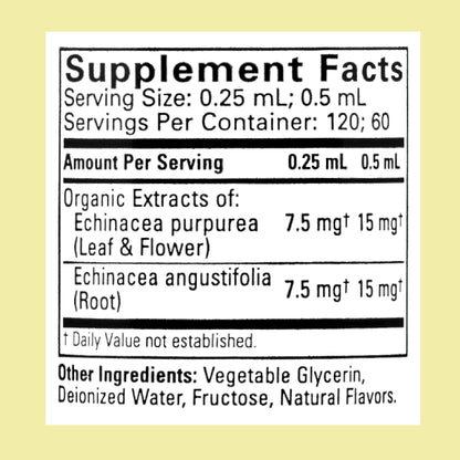 ChildLife Essentials Echinacea for Kids – Alcohol-Free Immune Support Drops (Orange) - 2 x 1 oz
