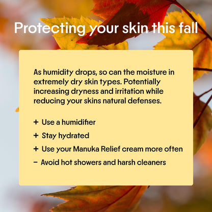 Clearbody Organics Manuka Honey Cream for Eczema & Dry Skin - Colloidal Oatmeal & Aloe - No Greasy Residue - 1 oz