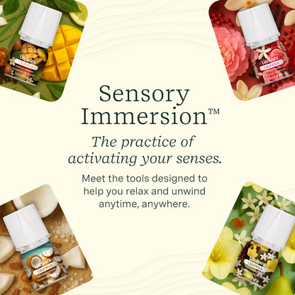 ClickWick Essential Oil Blends for Lifelines Diffusers - 4-Pack Lush Earth Collection