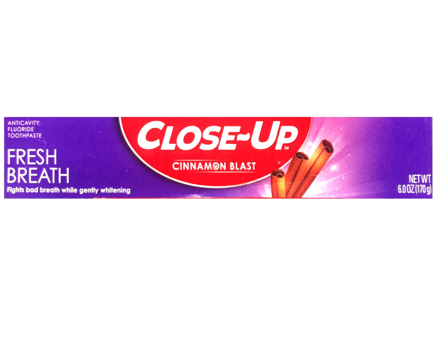 Close-Up Cinnamon Anticavity Toothpaste 6 oz Pack of 3