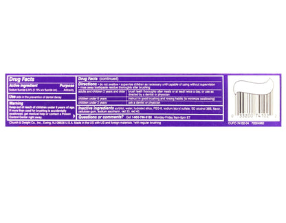 Close-Up Cinnamon Toothpaste – Anticavity Fluoride, 6 oz (Pack of 6)