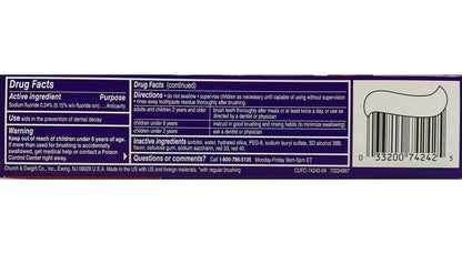 Close-Up Fluoride Toothpaste – Freshening Red Gel, 4 oz (Pack of 12)