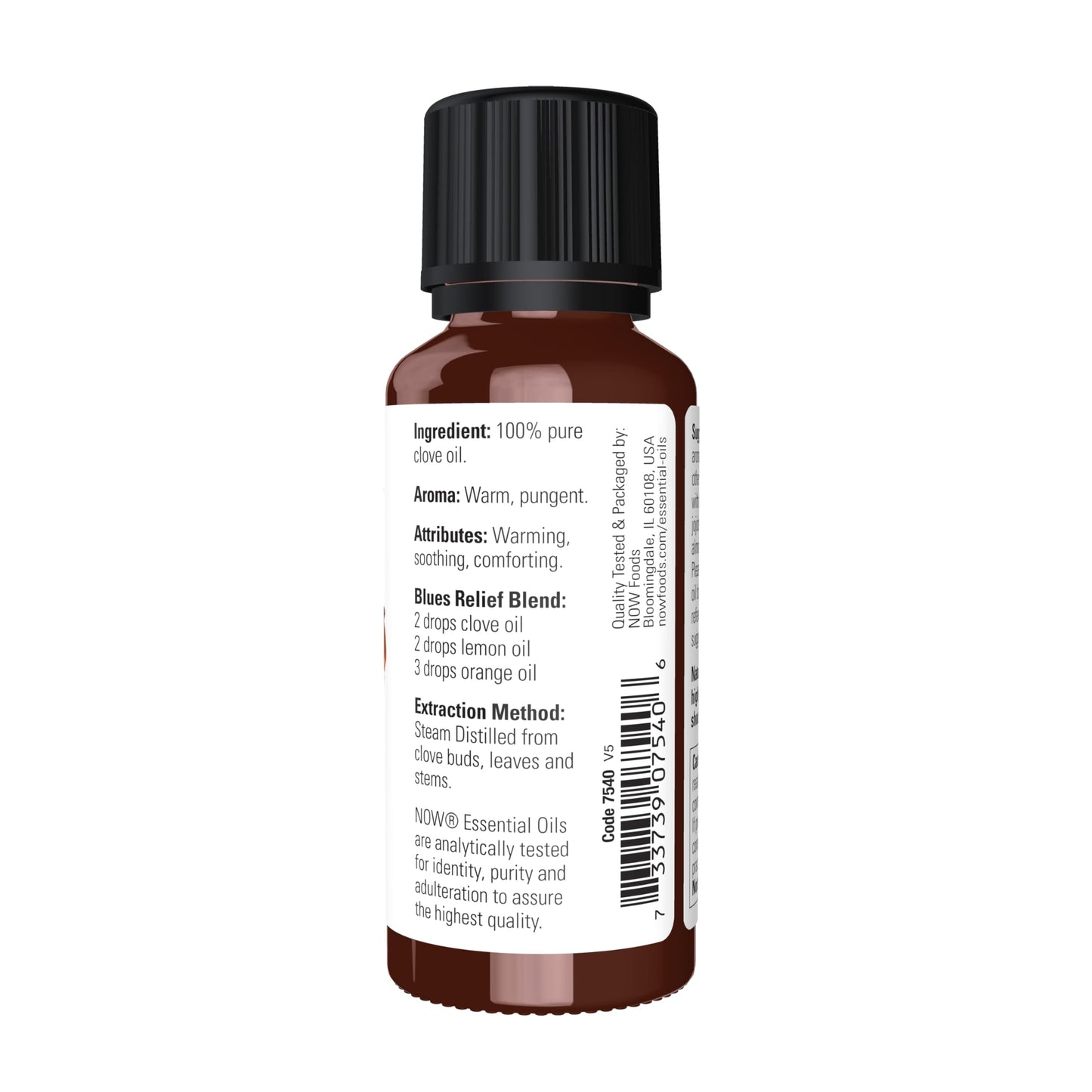 NOW Essential Oils Clove Oil – Balancing Aromatherapy, 1-Ounce